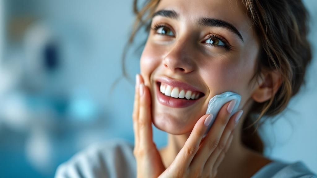 Patient holding jaw in pain after wisdom teeth extraction in Surprise, AZ