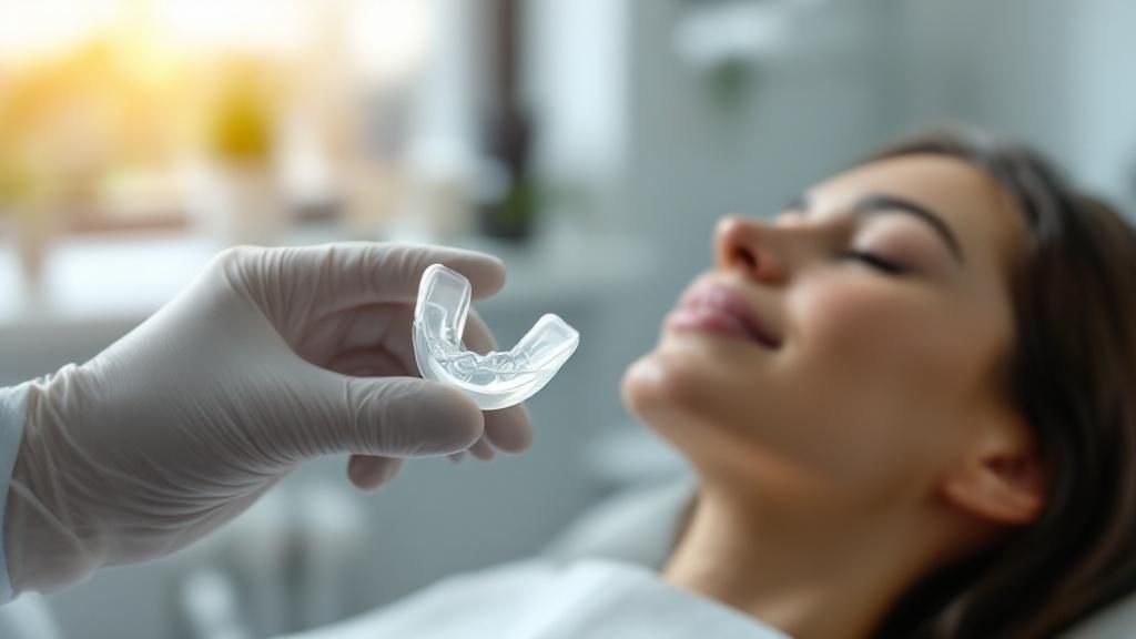 Night guard to prevent teeth grinding - bruxism treatment in Surprise AZ