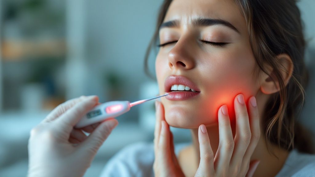 Patient with toothache and fever needing emergency dentist in Surprise, AZ